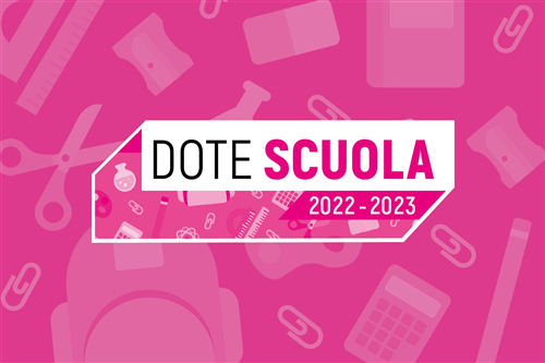 DOTE SCUOLA A.S. 2022/2023 - MATERIALE DIDATTICO