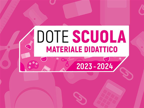 Dote Scuola Regione Lombardia– componente Materiale Didattico, a.s. 2023/2024, Borse di studio statali, a.s. 2022/2023