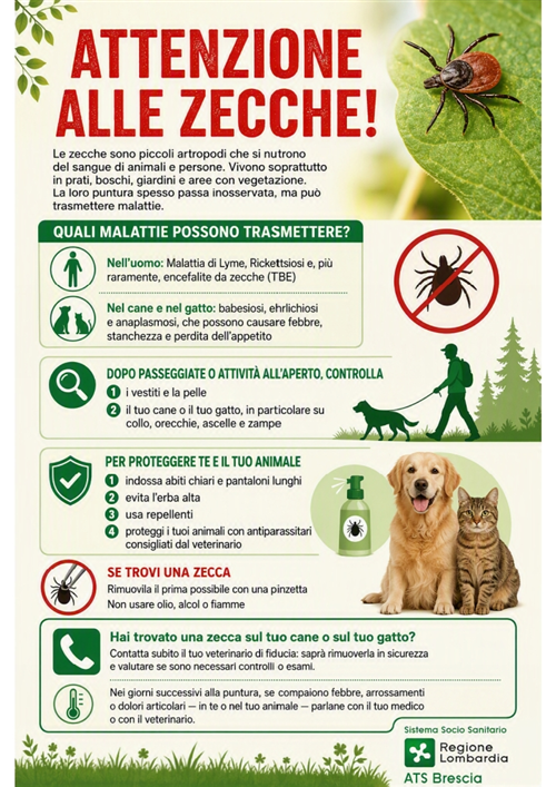 Attenzione alle zecche