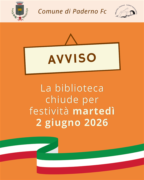 Chiusura Biblioteca