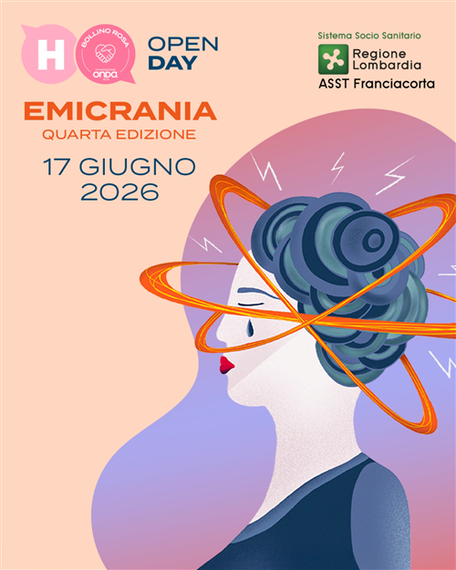 17 giugno: ASST Franciacorta aderisce all(H) Open Day sullemicrania.