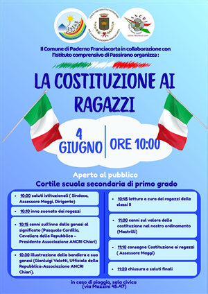 La Costituzione ai ragazzi