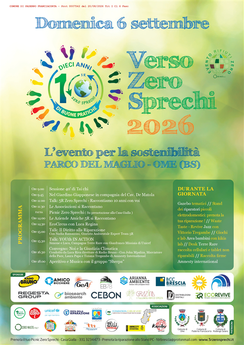 Verso Zero Sprechi 2026